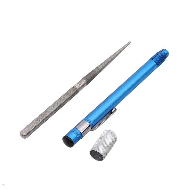 Fishing Hook Sharpener Pen Sharpener High Quality Outdoor Tool Diamond Pen Shaped Knife Sharpener New Arrivals