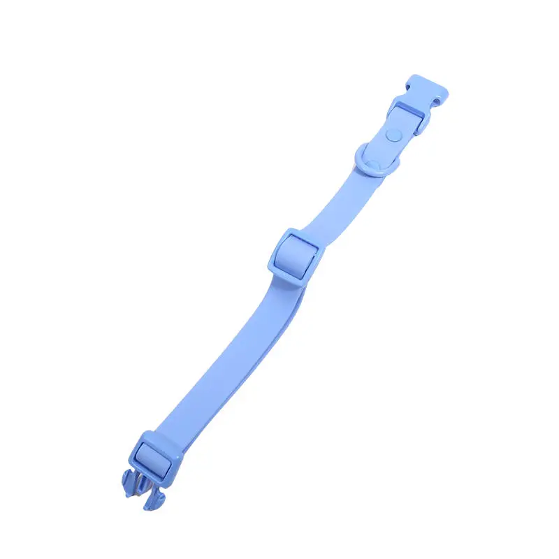 Elastic Webbing Pet Collar Pet Identification Adjustable Waterproof Dog Collar No Pull Quick Release Buckle Safety Buckle Chain