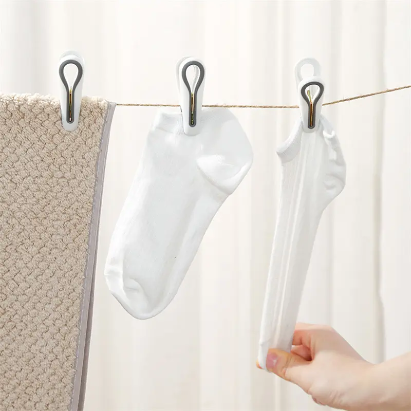 Clothespin For Drying Clothes Dormitory Bed Sheet Clip Bedding Household Strong Fixed Windproof Clothes And Socks Clip