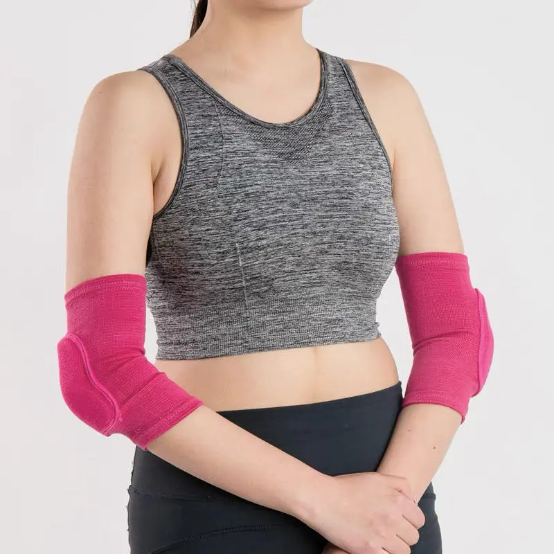 Sports Sponge Elbow protection, Dance Anti Fall anti-collision Warm Arm Protection Pressure Training Thickened Breathable