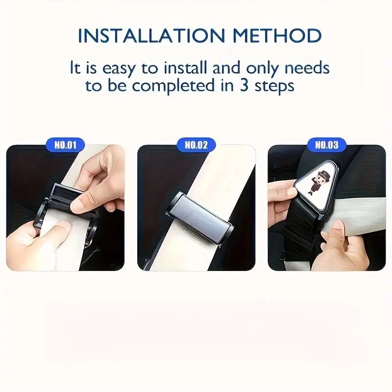 1pc Car Child Seat Belt Retainer Adjustment Fixation Anti-stroke Belt Children Shoulder Guard Buckle Seatbelt Adjuster For Kids