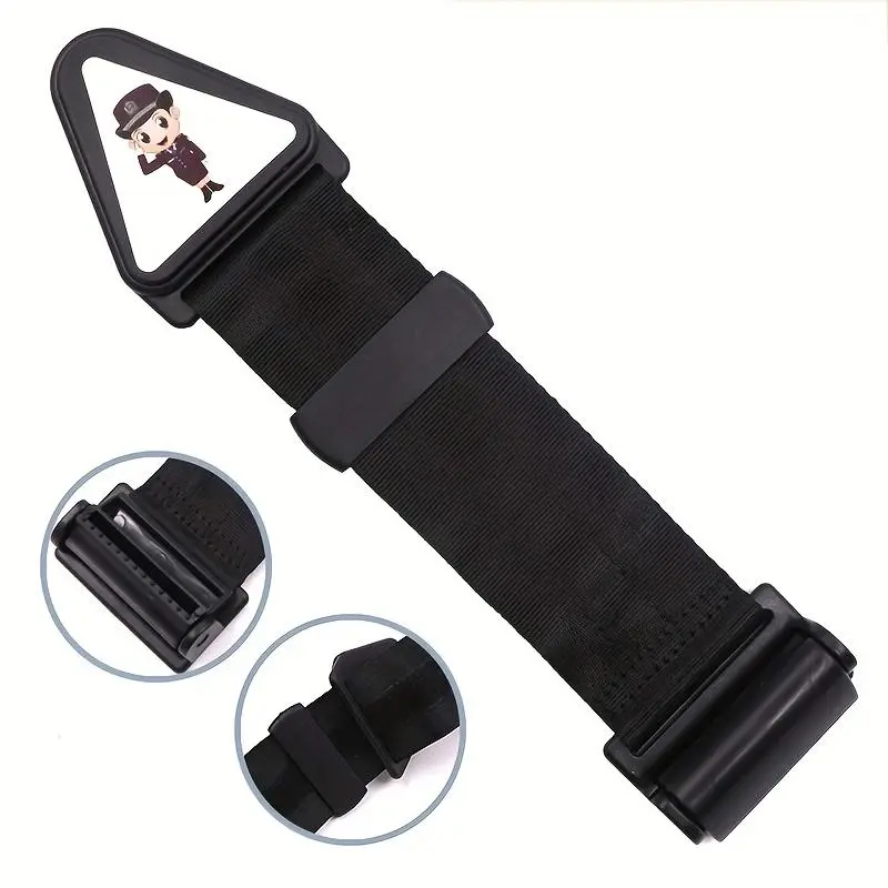 1pc Car Child Seat Belt Retainer Adjustment Fixation Anti-stroke Belt Children Shoulder Guard Buckle Seatbelt Adjuster For Kids