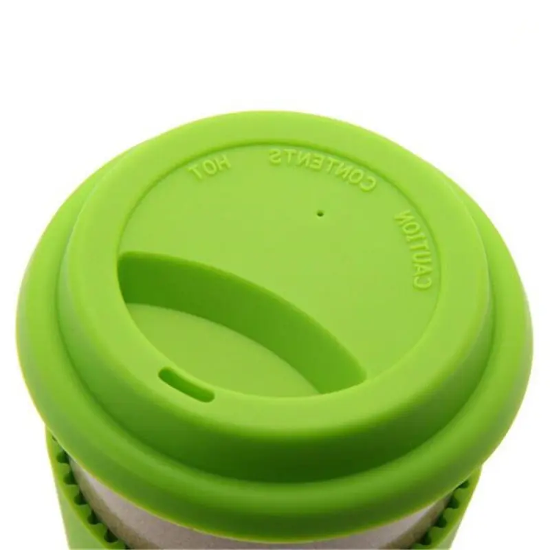 Tea Coffee Sealing Lid Caps Silicone Insulation Leakproof Cup Lid Heat Resistant Anti-Dust Mug Cover Home Supplies Kitchen