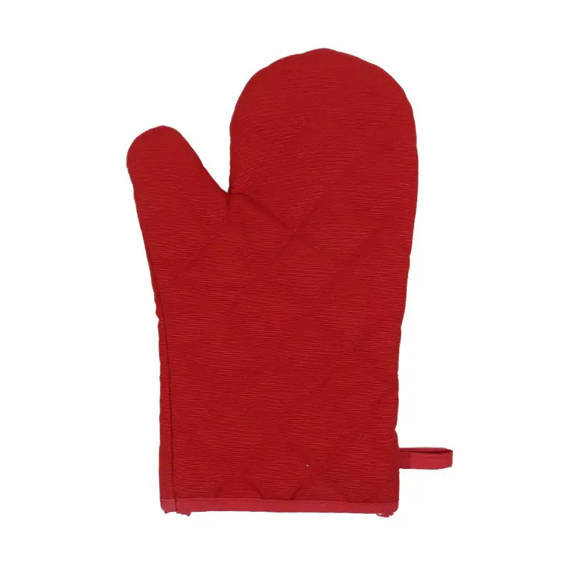 Microwave Oven Gloves Multi-Color Kitchen Cooking Baking Mitts Pot Pad Heat Proof Protected High Temperature Resistant