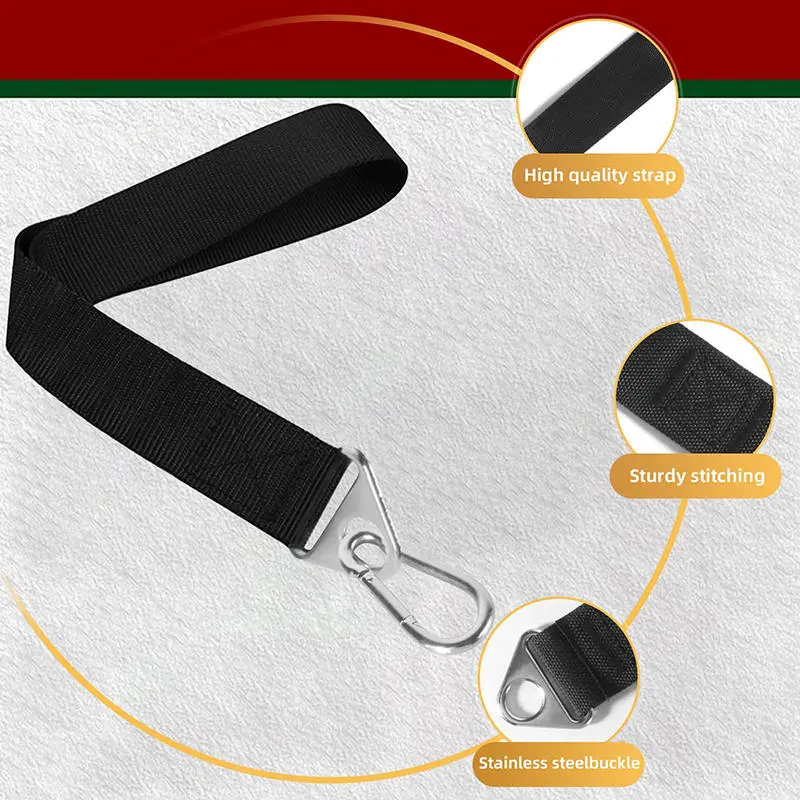 Weightlifting Wrist Straps Strength Training Non-slip Gym Fitness Lifting Strap Wrist Support Grip Band