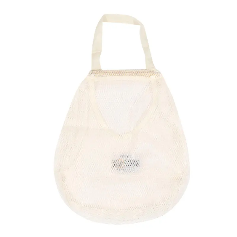 Vegetable Underwear Socks Sundries Storage Bag Hollow Widen Handle Hanging Net Portable Organizer Reusable Large Capacity