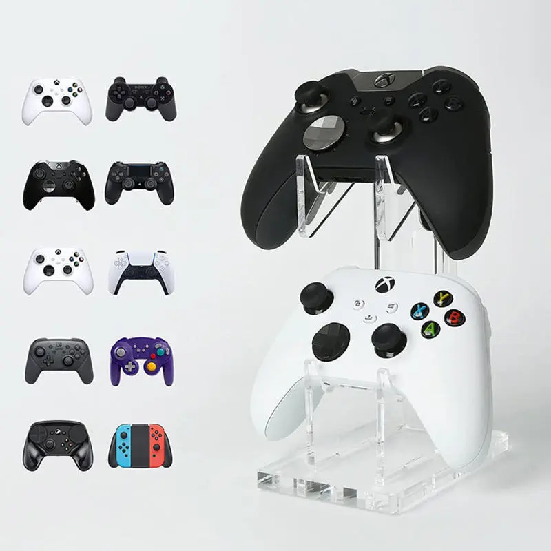 Controller Holder Acrylic Shop Display Gamepad Handle Bracket Display Joystick Rack Stand Removable