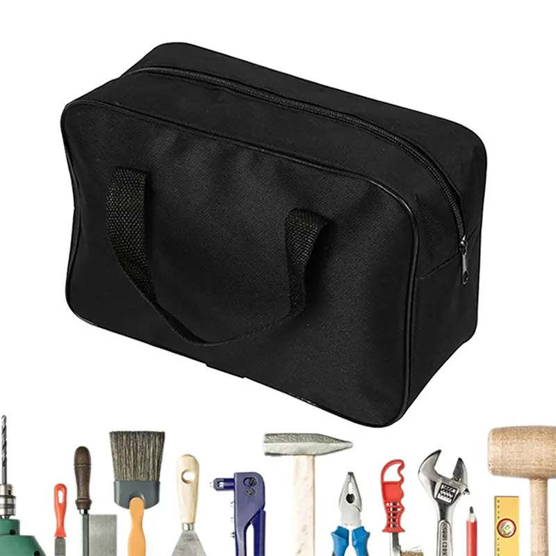 Tool Bag Power Tools Handbag Car Air Pump Travel Oxford Cloth Suitcase 1pc Electrician Hardware Portable Thickening Repair Bag