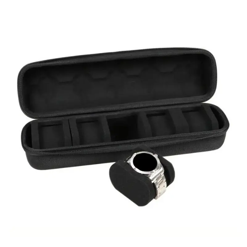 Anti Dust Watch Travel EVA Case Zipper Storage Bag Wristwatch Box Waterproof Portable Watch Storage Box Shockproof