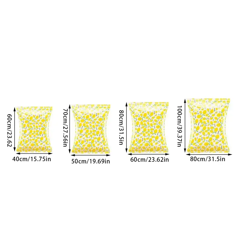 5Pcs Home Vacuum Bag Storage Bag Clothing Quilt Seal Compressed Travel Space-Saving Bag Packaging