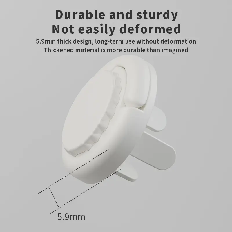 12Pcs Power Socket Electrical Outlet Baby Child Safety Guard Protection Anti Electric Shock Plugs Protector Rotate Cover