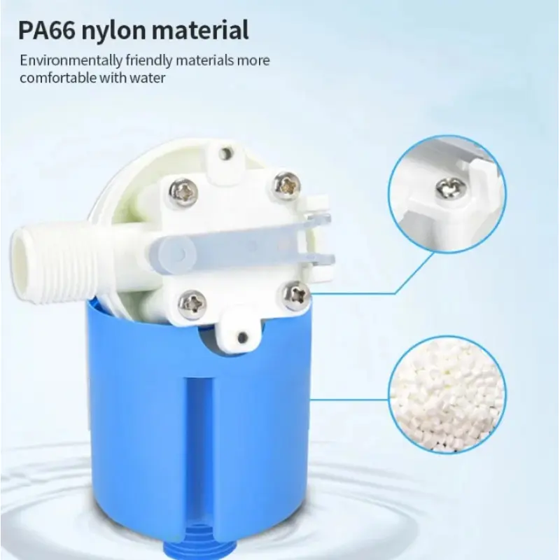 1/2" 3/4" Automatic Water Level Control Valve Float Ball Valve Tank Tower Pool Float Switch Water Inlet Valve Automatic Stop