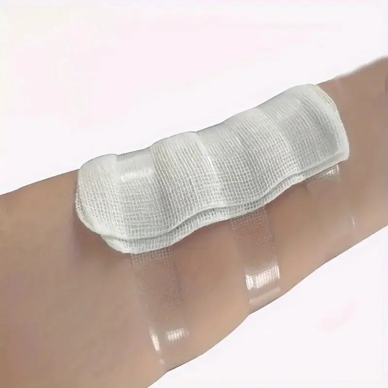 5M/roll Breathable Grid Transparent Tape Curved Healing Patches Wound Strips Medical PE Dressing Adhesive Plasters Bandages