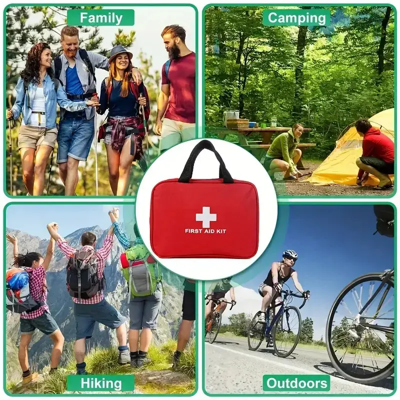 Waterproof Mini Outdoor Travel Car First Aid Kit Home Small Medical Box Emergency Survival Kit Household