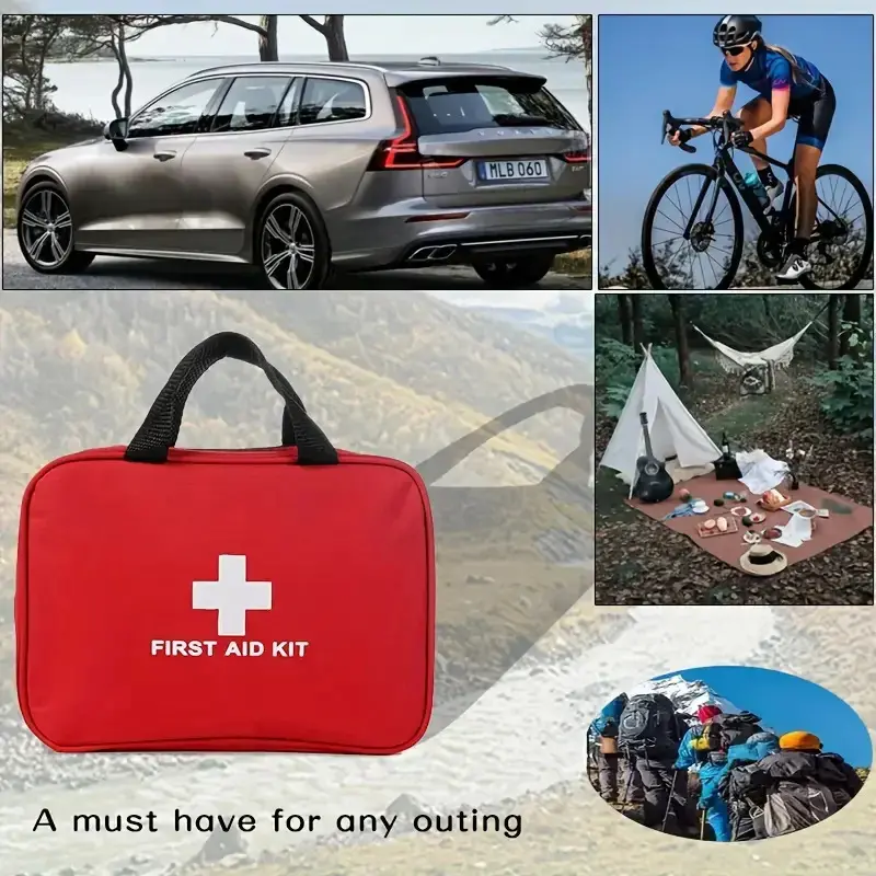 Waterproof Mini Outdoor Travel Car First Aid Kit Home Small Medical Box Emergency Survival Kit Household
