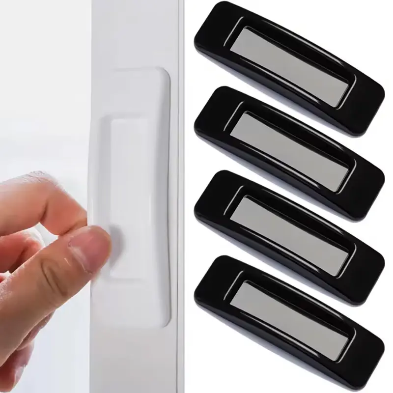 4/10PCS Window Cabinet Drawer Handles Self-adhesive Door Wardrobe Handle Organizer Paste Open Sliding Door Knob Auxiliary Device