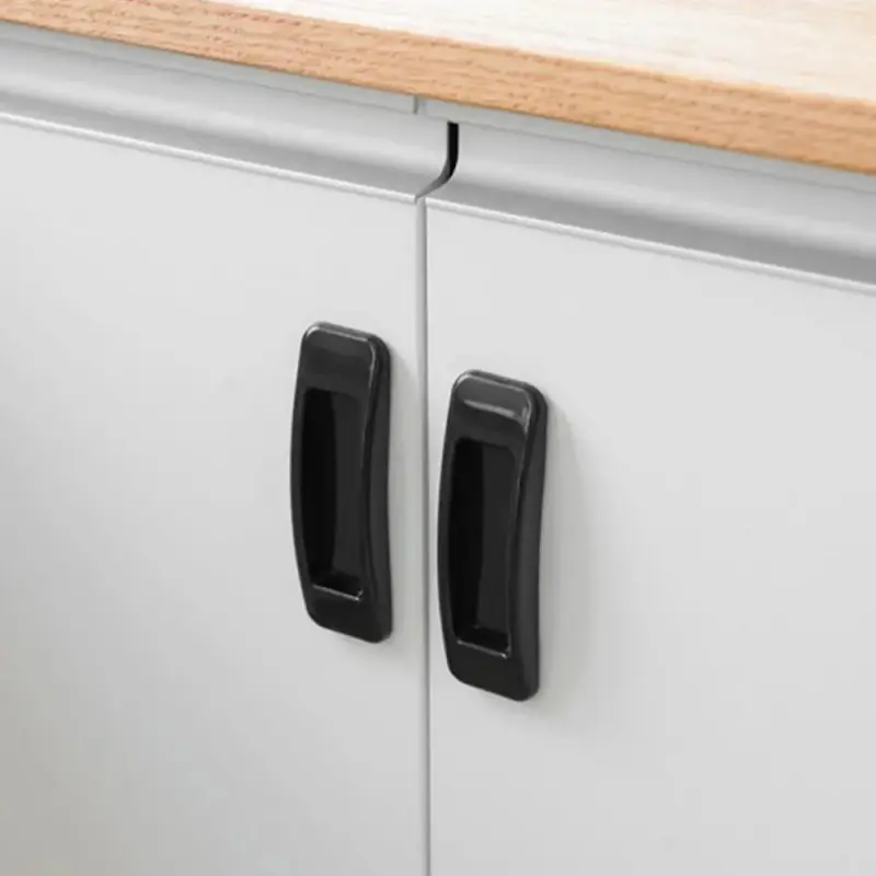 4/10PCS Window Cabinet Drawer Handles Self-adhesive Door Wardrobe Handle Organizer Paste Open Sliding Door Knob Auxiliary Device