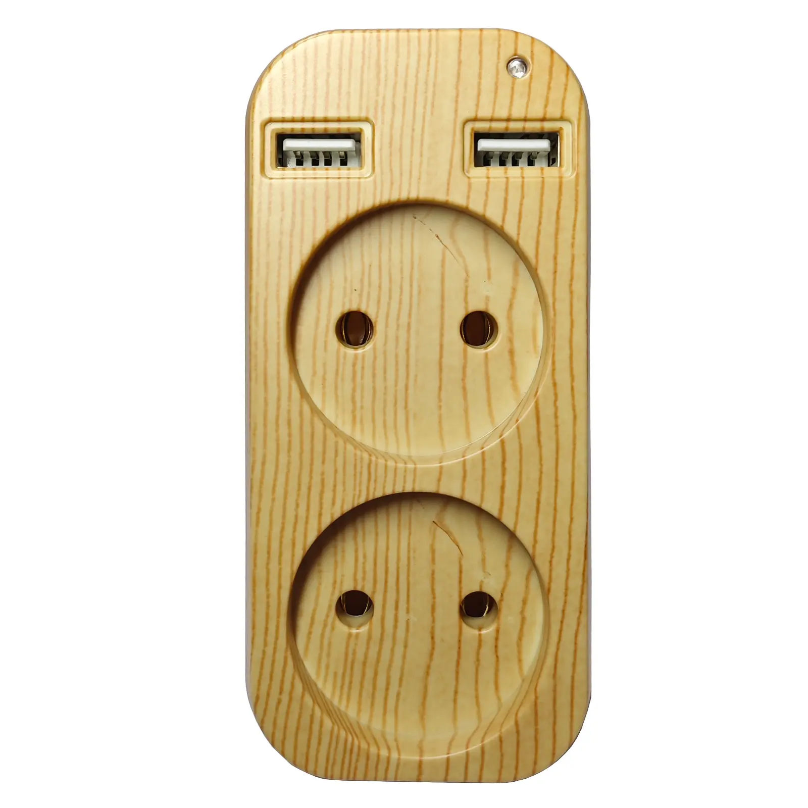 EU Plug Conversion Plug Multifunctional Socket Extender With 2 USB Charger Multi Outlet Adapter for Home/Office Universal Socket