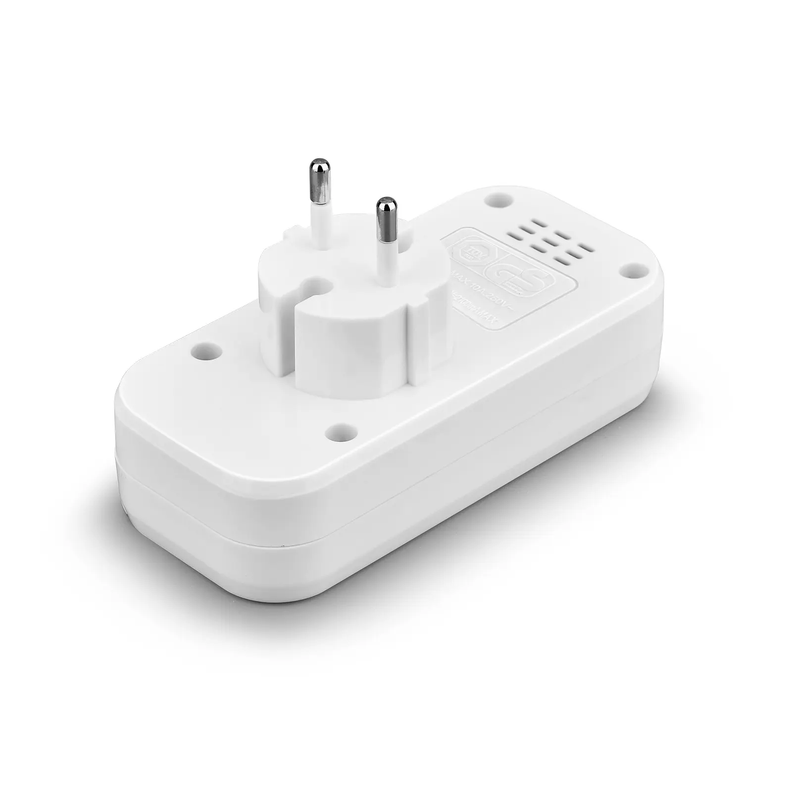 EU Plug Conversion Plug Multifunctional Socket Extender With 2 USB Charger Multi Outlet Adapter for Home/Office Universal Socket