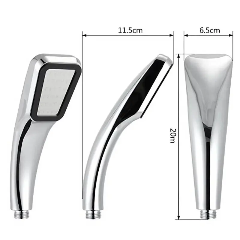 Bathroom Accessories Shower Head High Pressure Large Water Output Universal Adaptation Pressurized Hand Shower Nozzle Water