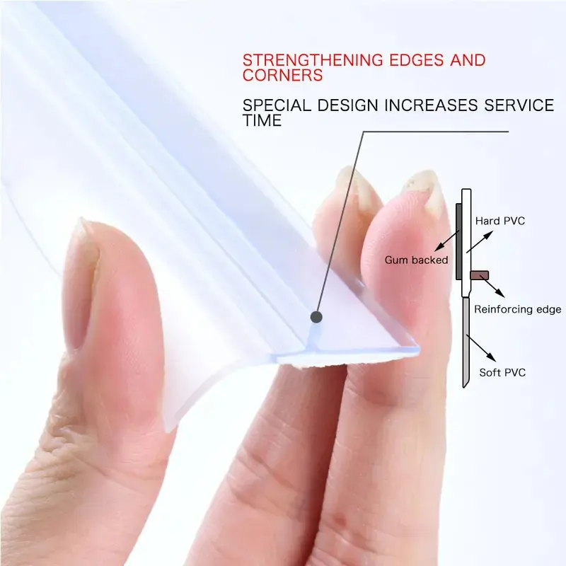 By bottom seal strip Rainproof window rubber seal strip Windproof and dustproof self-adhesive by windsheld sealing tape