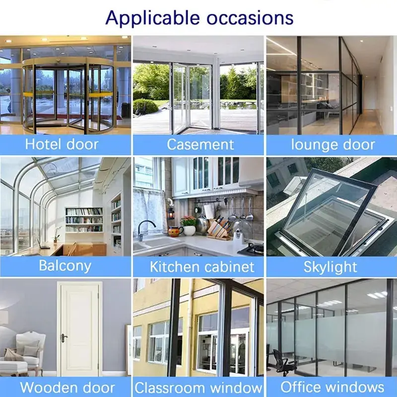 By bottom seal strip Rainproof window rubber seal strip Windproof and dustproof self-adhesive by windsheld sealing tape
