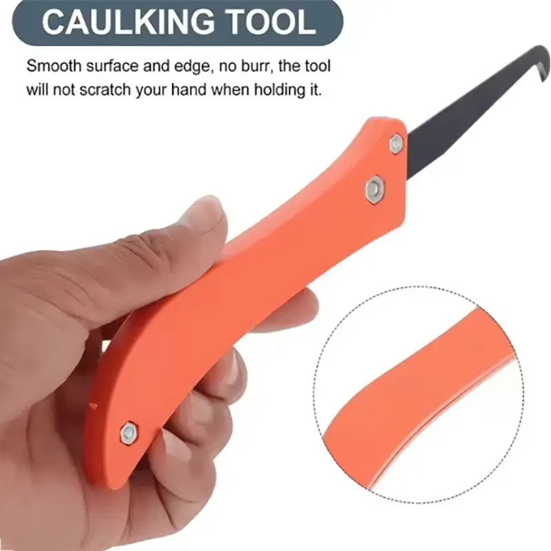 Professional Gap Hook Knife Tile Repair Tool Old Mortar Cleaning Dust Removal Steel Construction Hand Tools