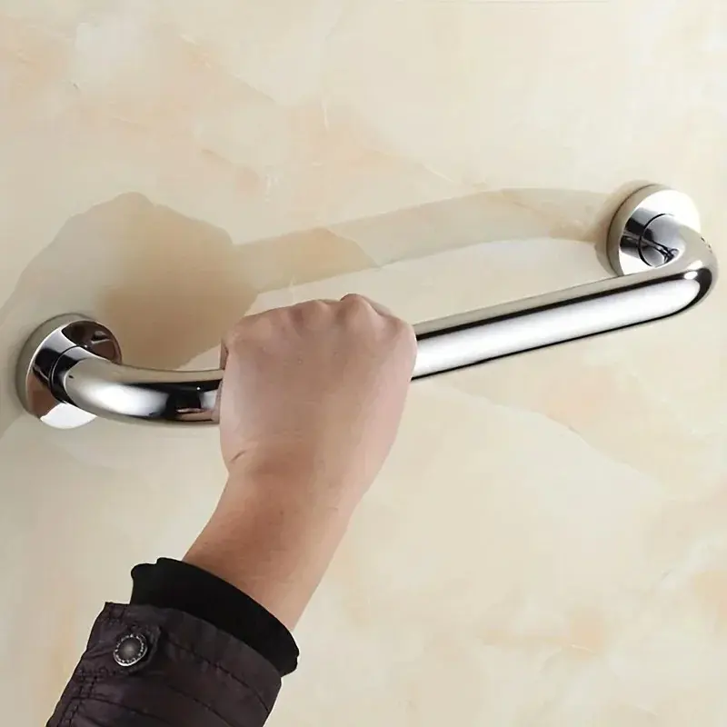 1/2pcs 30/40/50cm Handrail High Quality Stainless Steel Bathroom Tub Toilet Grab Bar Shower Safety Support Handle Towel Rack