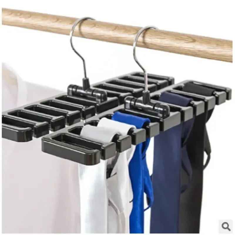 1/2/3PCS Multifunctional Belt Organizer Tie Organizer Belt Hanger Wardrobe Organizer Hanger Tie Scarf Rack Silk Scarf Rack