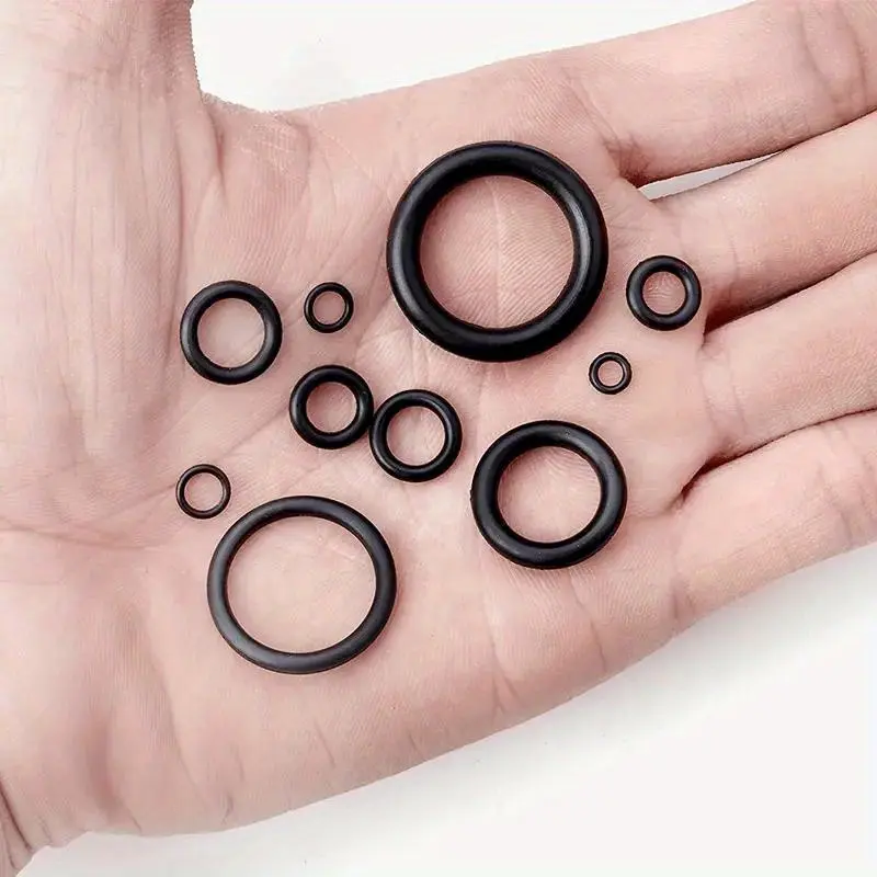 770pcs Durable Rubber O Ring Kit - 18 Sizes for Pressure Washer, Plumbing, Air & Gas Connections - Resists Oil & Heat