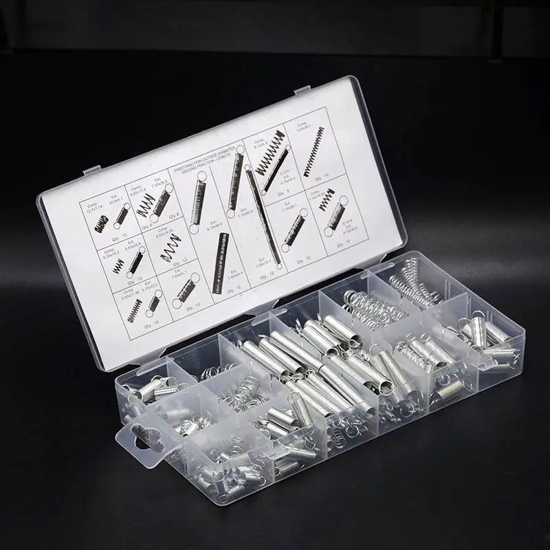 200PCS/set hardware Tension spring compression spring set in box 20 Size Springs Assortment