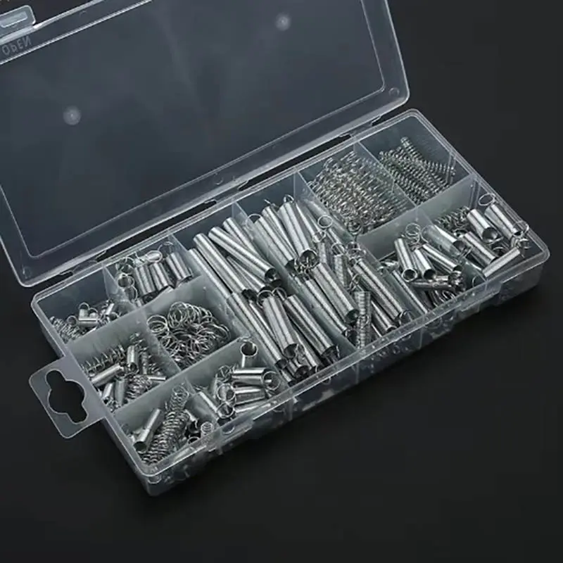 200PCS/set hardware Tension spring compression spring set in box 20 Size Springs Assortment