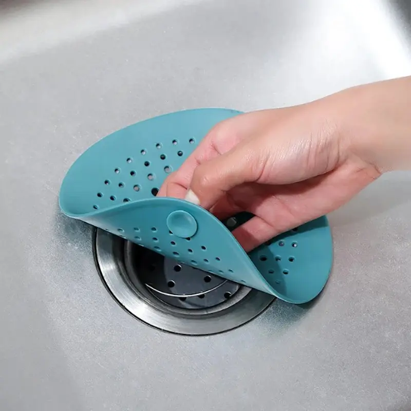 Hair Filter Shower Drain Plug Kitchen Sink Strainer Bathtub Shower Floor Drain Stopper Home Accessories