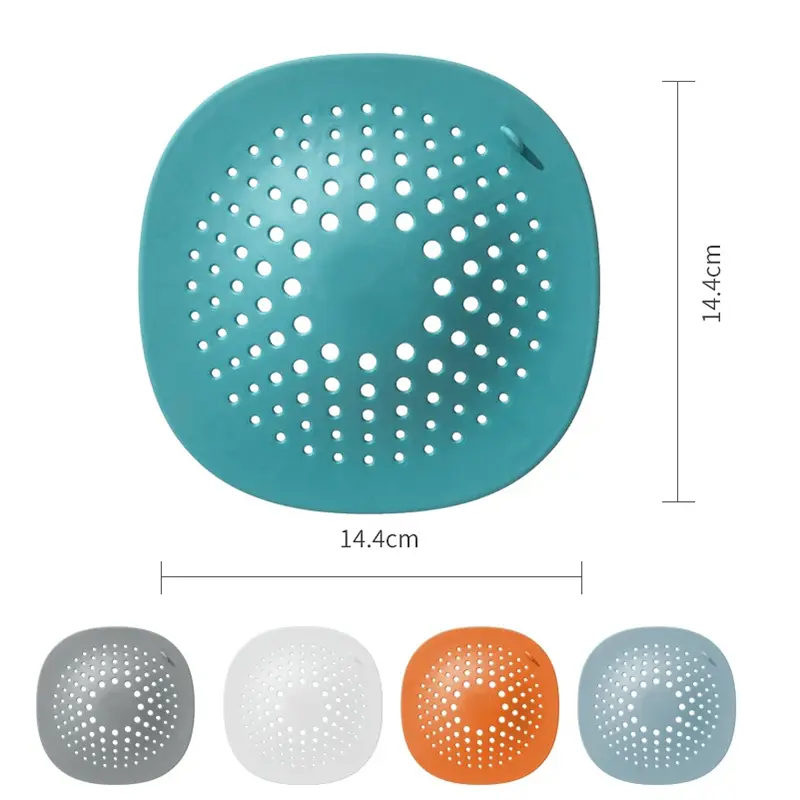 Hair Filter Shower Drain Plug Kitchen Sink Strainer Bathtub Shower Floor Drain Stopper Home Accessories