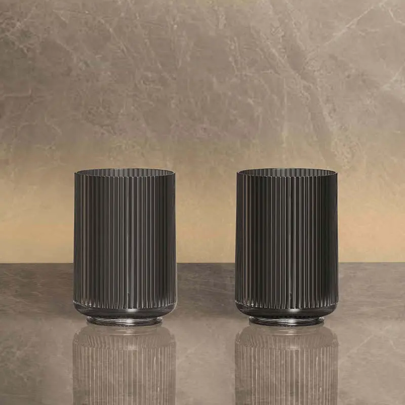 Magnetic Mouthwash Cup Set with Toothbrush Holder and Toothpaste Dispenser, Wall-Mounted Design for Bathroom