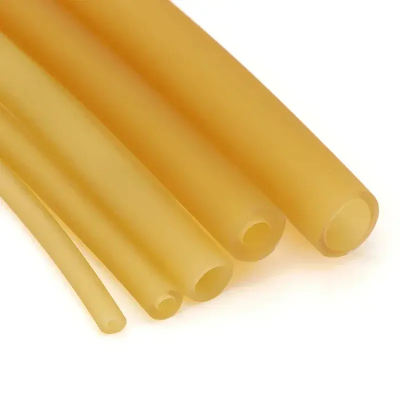 5-10M Yellow Nature Latex Rubber Hoses High Resilient Surgical Medical Tube Slingshot Catapult Elastic Band