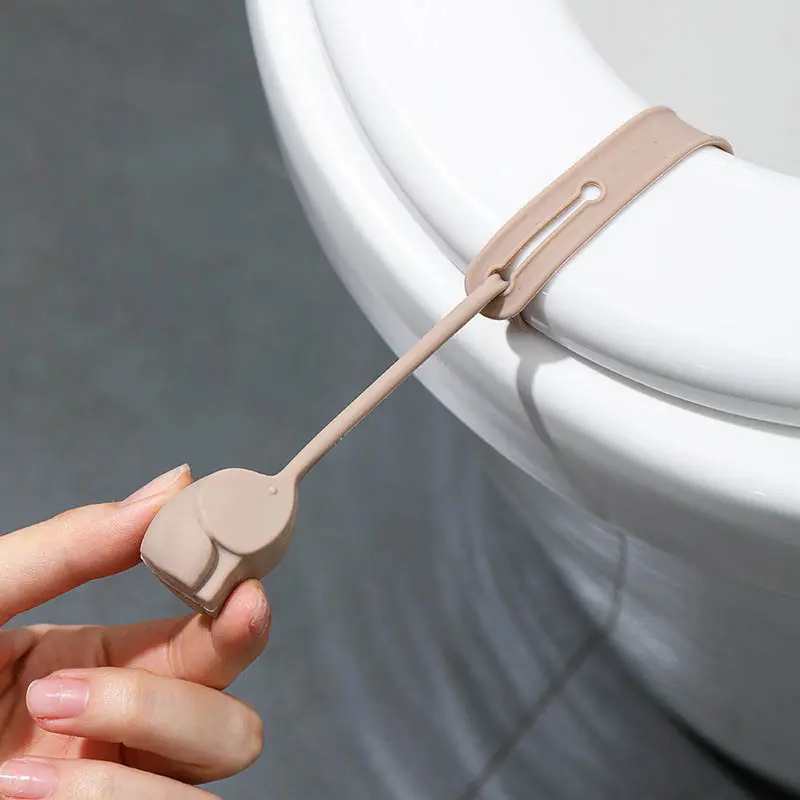 Silicone Toilet Lid Lifter - Easy and Hygienic Solution for Home, Hotel, and Office Bathrooms Multi-Purpose Bathroom Accessory