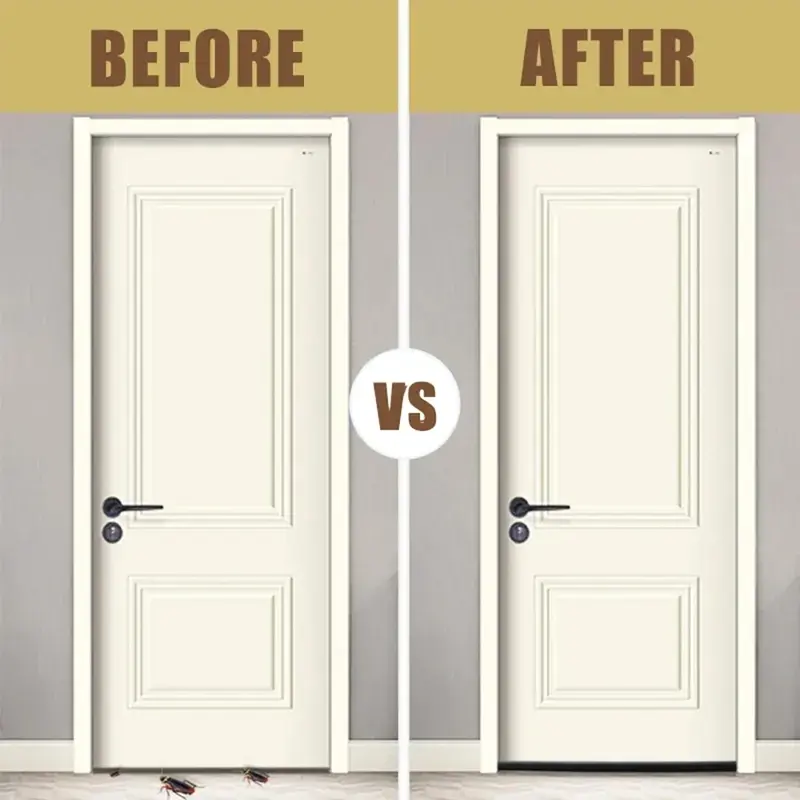 Windproof Seal Strip Draught Excluder Stopper By Bottom Guard Double Protector Doorstop Dustproof Blocker Sealer Soundproof