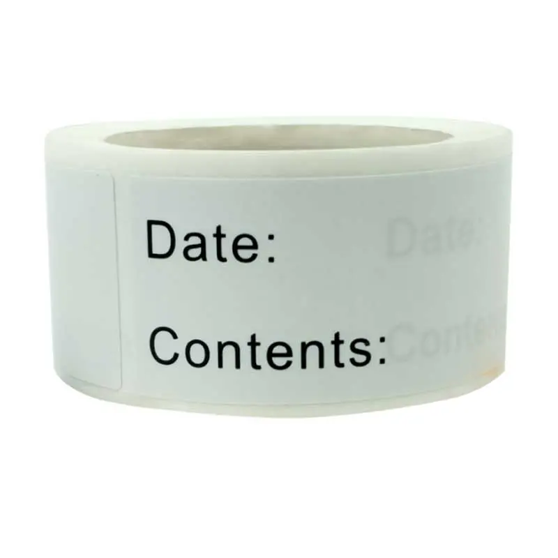 Home Kitchen Food Marking Date Stickers Labels
