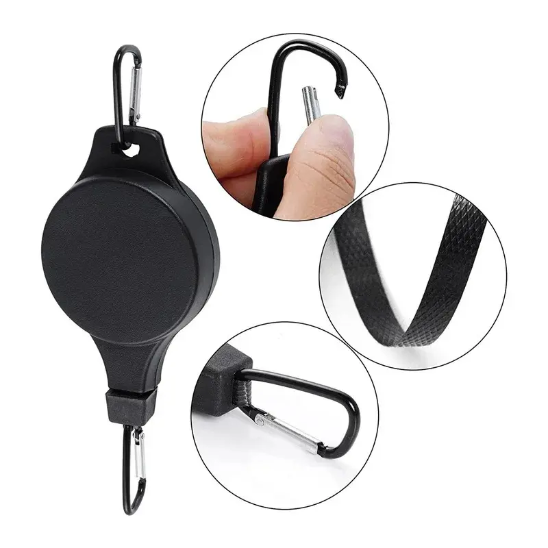 3/6pcs Retractable Plant Pulley Adjustable Hanging Flower Basket Hooks for Hanging Plants Heavy Duty Indoor Outdoor Plant Hanger