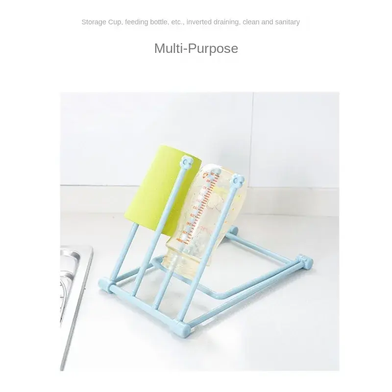 Trendy Foldable Display Racks Multifunctional Hair Hairpins Accessories Water Cup Rack Folding Desktop Storage Rack