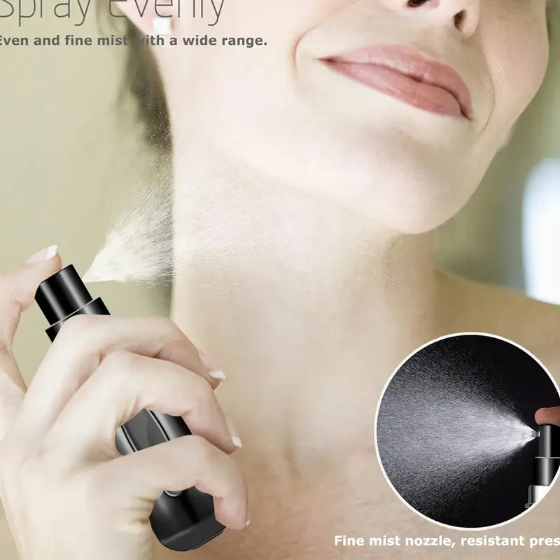 3PCS 5ml Portable Mini Refillable Perfume Bottle Spray Scent Pump Empty Cosmetic Container Atomizer Bottle for Travel