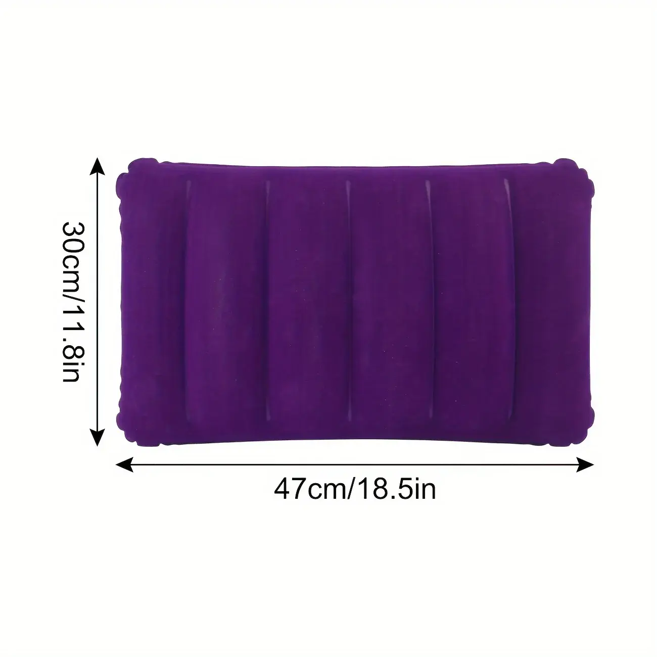 1pc Inflatable Square Pillow Outdoor Camping Business Travel Neck Pillow Portable Comfortable Pillow Cushion
