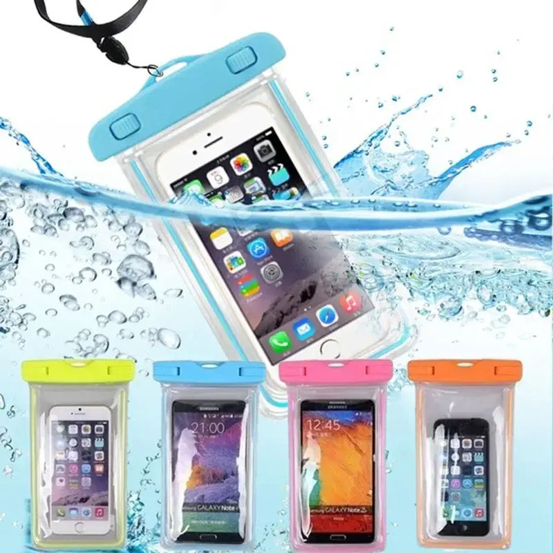 Wasserdichte Handytasche Drift Tauchen Schwimmtasche Unterwasser Dry Bag Case Cover für Telefon Wassersport Strand Pool