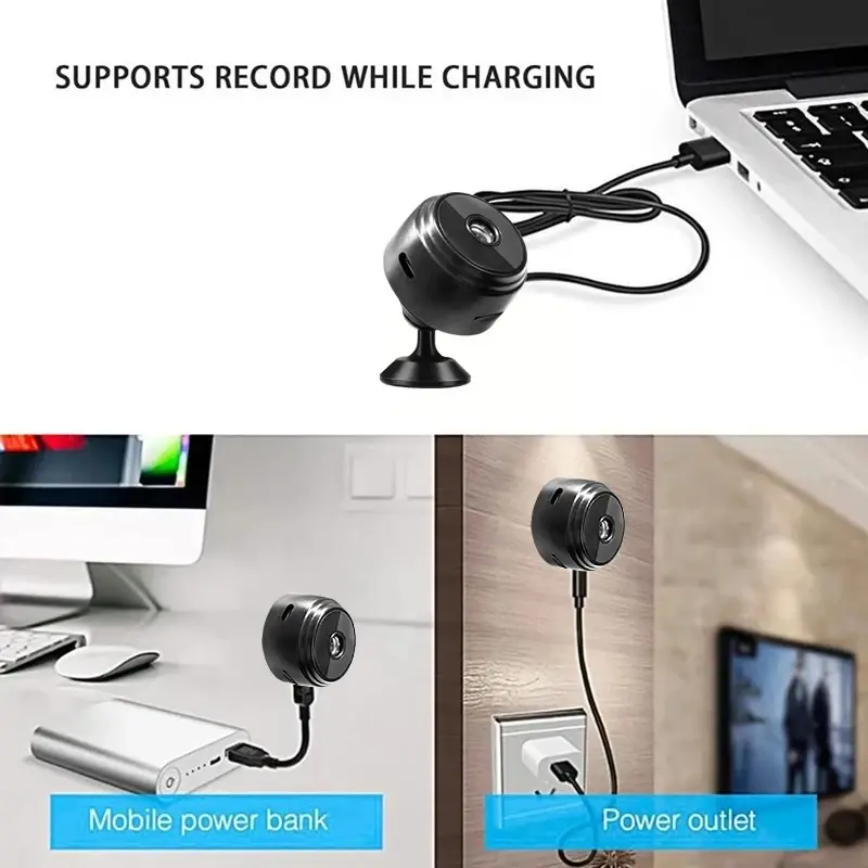 A9 HD Wifi Smart Monitor Surveillance Cameras Sensor Camcorder Web Video Home Safety Wireless Security