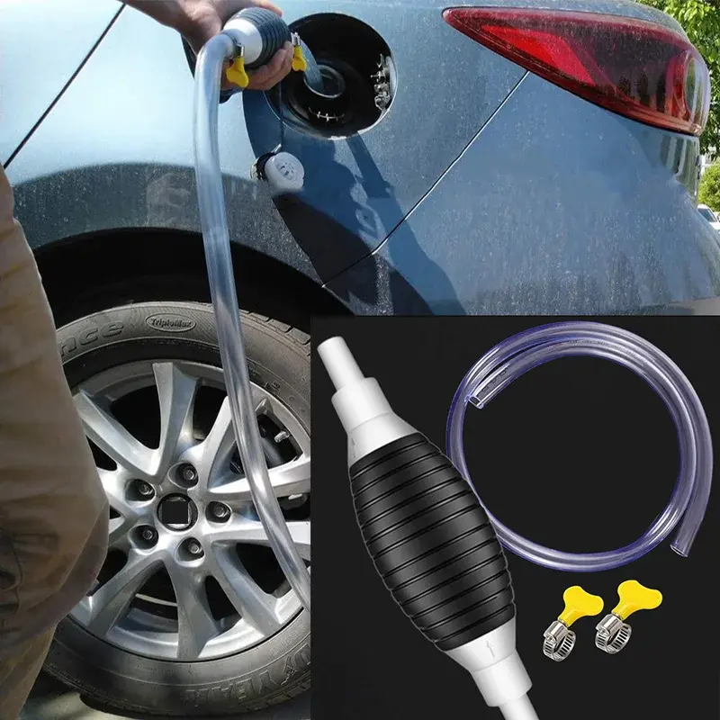 Manual combustível gás mão Primer bomba, carro combustível linha bombas, ferramenta carro, transferência Primer
