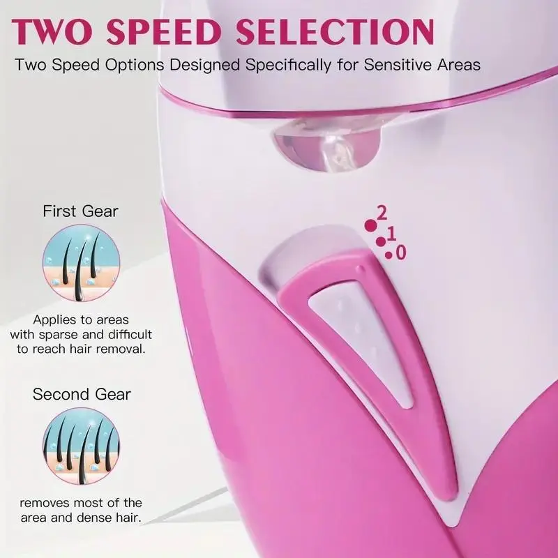 Electric Epilator, Facial Full Body Hair Remover, RechargeableBikini Underarms Hair Removal Device, Summer Essentials For Women