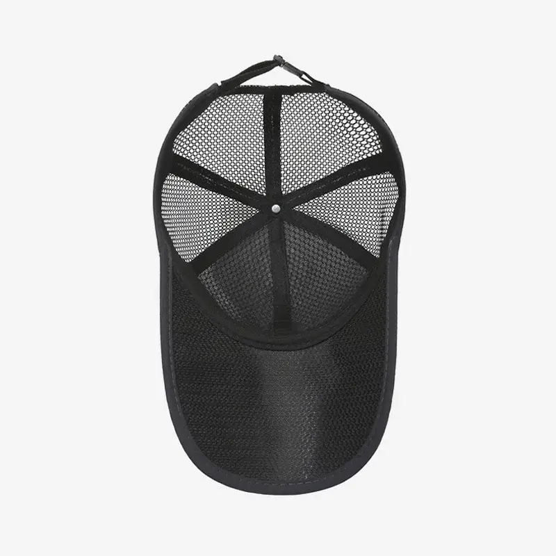 Men's Mesh Baseball Cap Breathable Summer Caps Dad Hat Outdoor Fishing Hats Bone Gorras Snapback Trucker Cap
