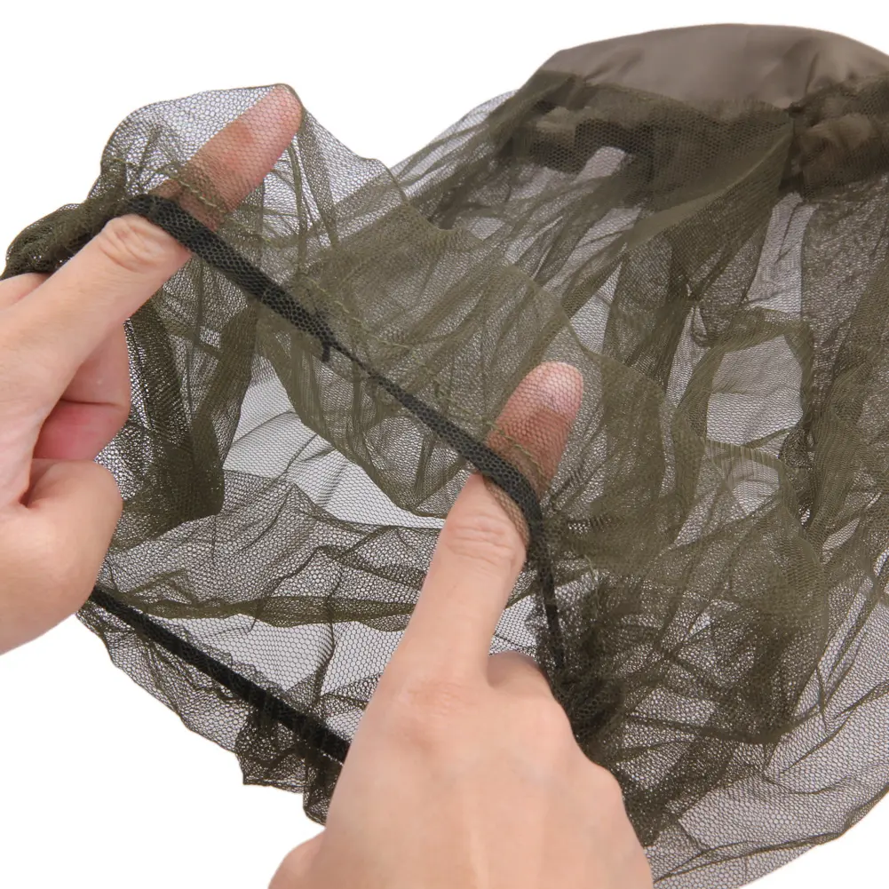 1/2/3pcs Outdoor Fishing Cap Midge Mosquito Insect Hat Fishing Hat Bug Mesh Head Net Face Protector Travel Camping Cap Hats