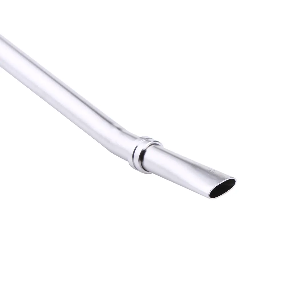 1-5PC Drinking Straw Filter Handmade Stainless Steel Drinking Straw Spoon Tea Filter Tea Straws Reusable Tea Spoon Bar Accessory